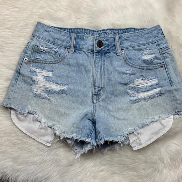American Eagle Outfitters Pants - American eagle distressed cut off shorts